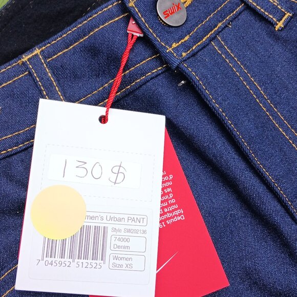 New with tags size XS Dinem Swix Women's Tavern Stretch Denim Pants - Picture 4 of 4